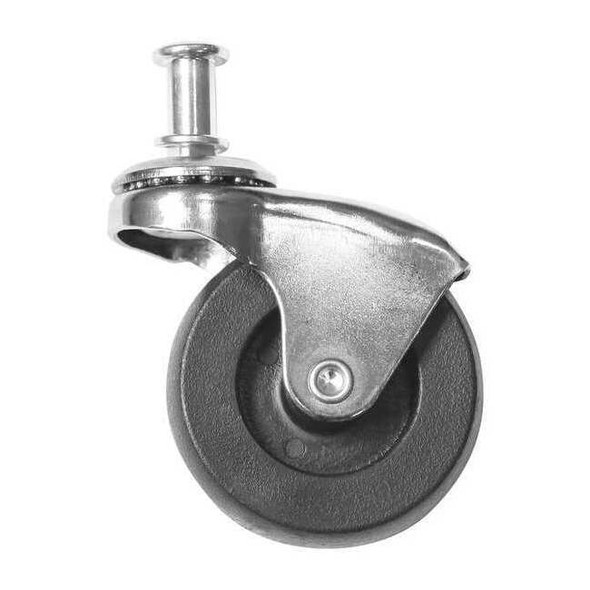 Westward Caster,Black,2-12/ In 1UBH4-CASTER