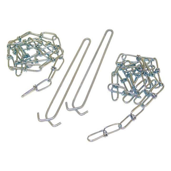 Lithonia Lighting Chain Hanging Kit,Industrial Strips,PK2 HC36 M12