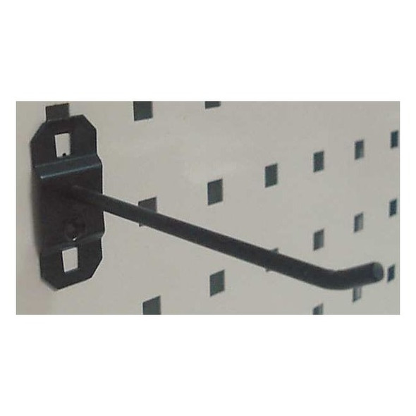 Manufacturer Varies Single Rod Pegboard Hook,4 1/2 in L,PK5 5TPK4