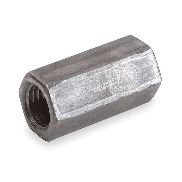 Nvent Caddy Coupling Nut, 1/4", Steel, Electrogalvanized, 7/8 in Lg 0250025EG