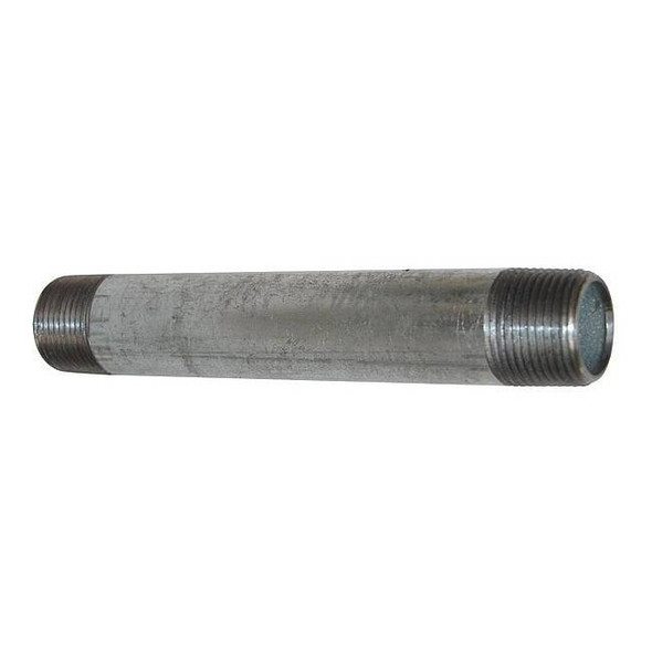 1/4" MNPT x 1-1/2" TBE Galvanized Steel Pipe Nipple Sch 40