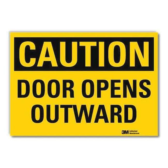 Lyle Safety Sign,5inx7in,Reflective Sheeting U4-1215-RD_7X5