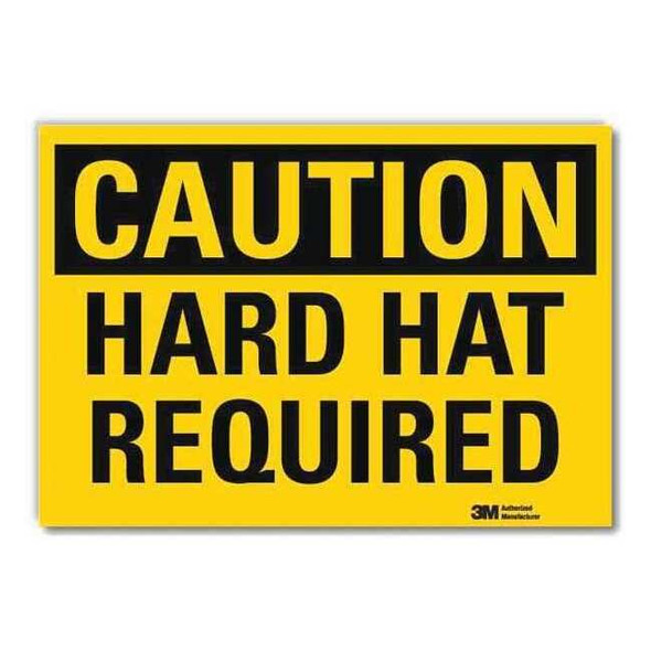 Lyle Caution Sign,10x14in,Reflective Sheeting U4-1359-RD_14X10
