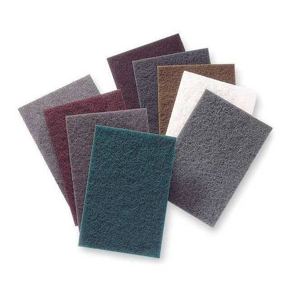 Norton Abrasives Sanding Hand Pad,6in W, 9in L,Super Fine 66261045600 Pack of 10