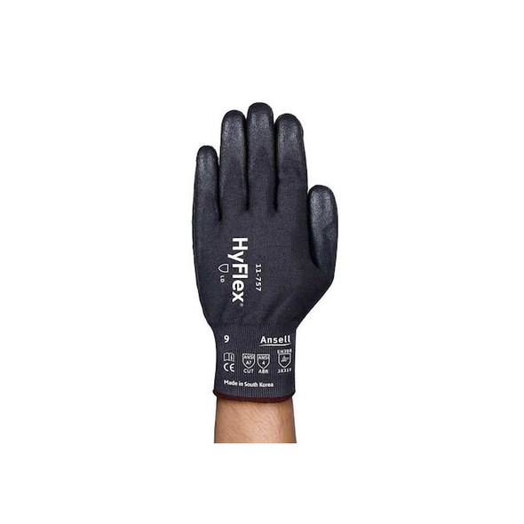 Cut Resistant Gloves, Cut Level A7 ,Polyurethane ,Sandy ,XS 1 PR Pack of 6
