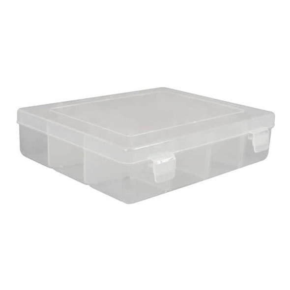 Westward Tool Case with 12 compartments, Plastic, 1 3/4 in H x 7 in W 5MZJ1