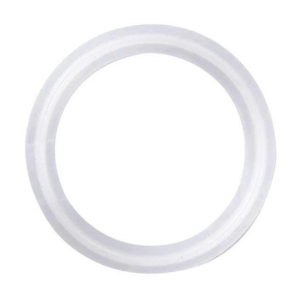Garlock Gasket,Size 1 1/2 In,Tri-Clamp,PTFE 40MPG-150