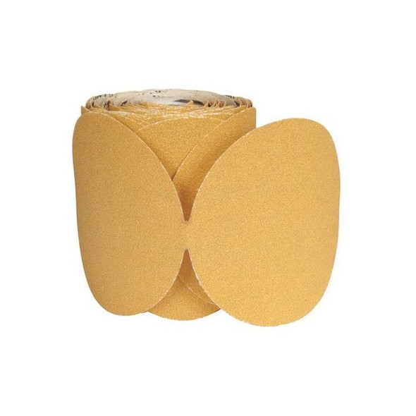 Norton Co PSA Sand Disc Roll,6 in Dia,P320 G,25/Pack 63642506177 Pack of 6
