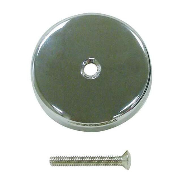 Kissler One-Hole Overflow Plate, Brass 42-7131