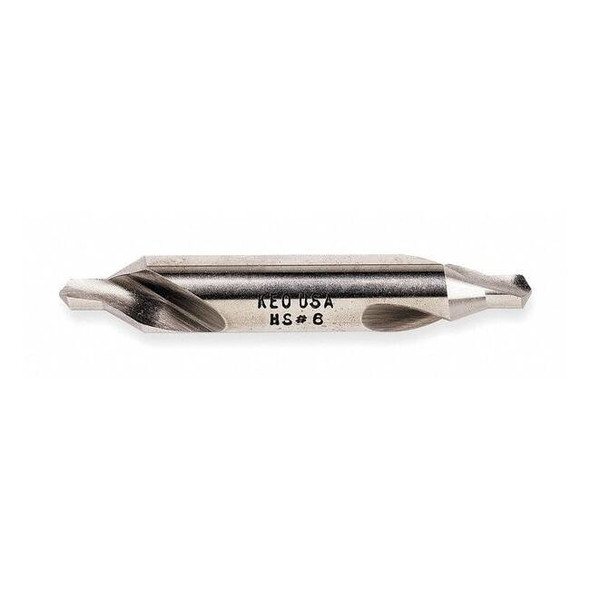 Keo Drill/Countersink Bit,60 Deg,No 4,HSS,BRGT 906-000-105