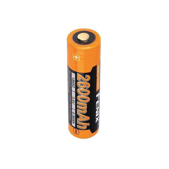 Fenix Lighting Rechargeable Battery,2600mAh,18650 18650 Pack of 12