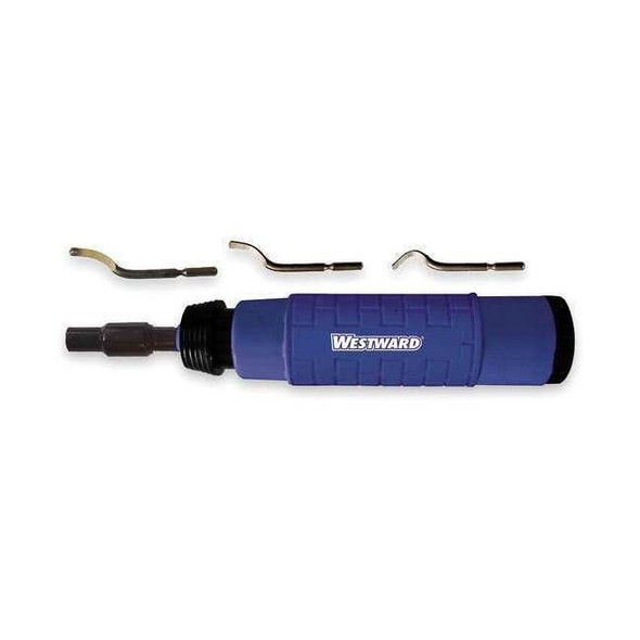 Westward Deburring Tool Kit,Series E,5 Pcs 4KTV1