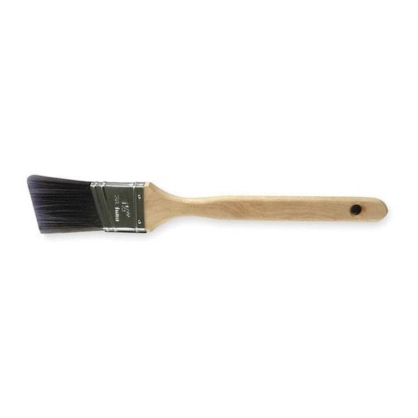 1-1/2" Angle Sash Firm, Polyester Bristle, Paint Brush, Sealed Wood Handle