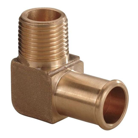 Speedaire Hose Barb,5/8 In Barb,1/2 In MNPT,Brass 6AFK1