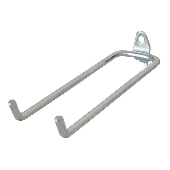Manufacturer Varies Double Rod Pegboard Hook,3 in L,PK10 5TPD6