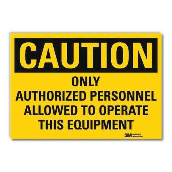 Lyle Safety Sign, 7 in W, 5 in H, Reflective Sheeting, Yellow U4-1565-RD_7X5