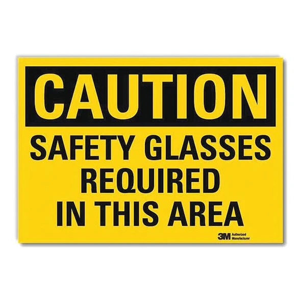 Lyle Safety Sign, 14 in W, 10 in H, Reflective Sheeting, Yellow U4-1650-RD_14X10