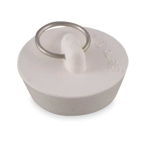 Manufacturer Varies DrainStopper,Dia. 1-3/8"to1-1/2",Wht,PK5 1PPH4