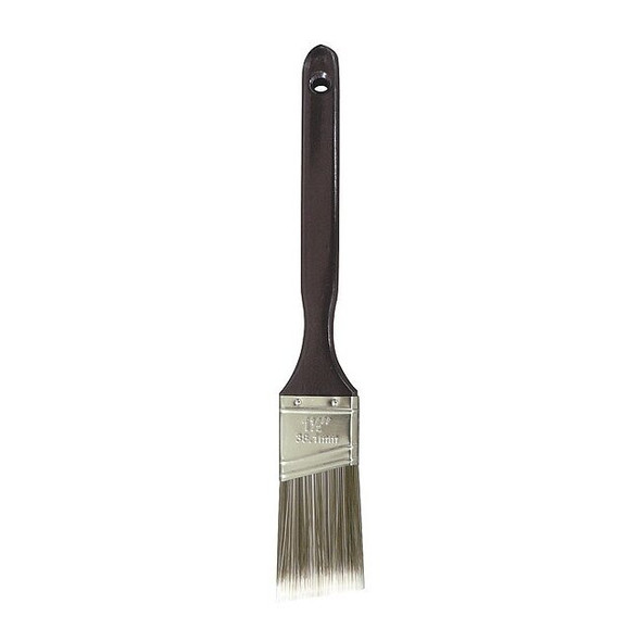 1-1/2" Angle Sash Soft, Polyester Bristle, Paint Brush, Plastic Handle