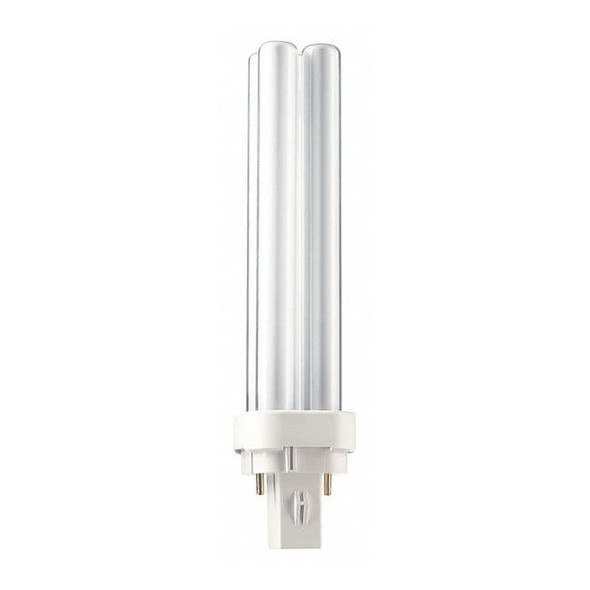 Philips Plug-In CFL,100W INC Wattage Eq. PL-C 18W/841/2P/ALTO 10PK