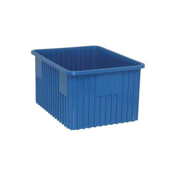 Divider Box, Not Specified, Blue, 12 in H, 17-1/2 in W, 22-1/2 in L Pack of 3