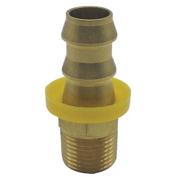 Speedaire Hose Fitting,1/2 In. ID,3/8-18,(M)NPT 4TT16