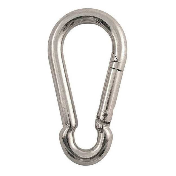 Lucky Line Interlocking Snap,Steel,9/16 in Eye Dia 4FCE3 Pack of 5