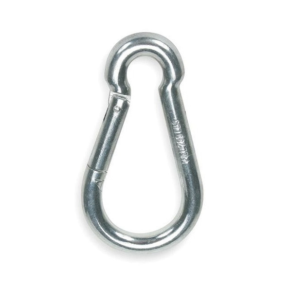 Manufacturer Varies Carabiner, Steel, 11/32 in Eye Dia 1RCB7 Pack of 5