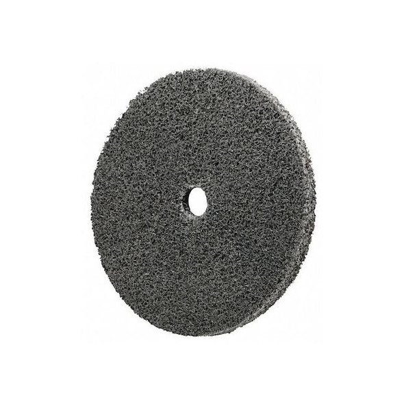 Unitized Wheel, 3 in Dia, 1/4 in W, 1/4 in Arbor Hole Pack of 40