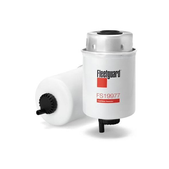 Fleetguard Fuel Filter,6.0625 in,Cartridge FS19977 Pack of 12