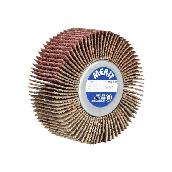 Merit Super Finish Mini Flap Wheel 3 x 1/2 x 1 08834135002 Pack of 10