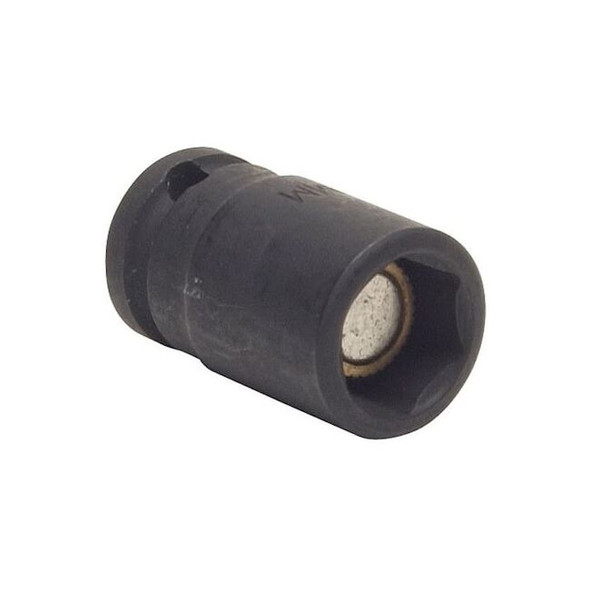 WESTWARD 3/8 in Drive Impact Socket Standard Socket, Black Oxide,9 mm