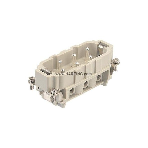 Harting Rectangular Connector Insert,35 A 09310062601 Pack of 10