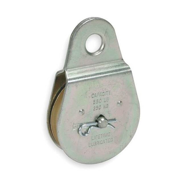 Manufacturer Varies Fixed Eye Pully,Chrome 1RCH8