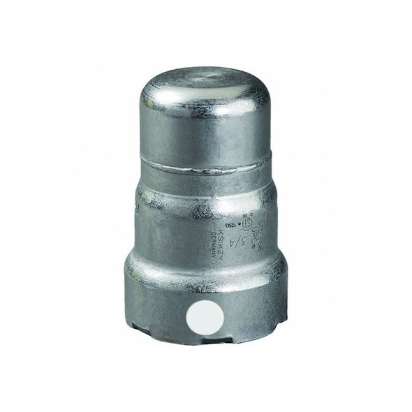 Viega Cap, Carbon Steel, Press-fit 1/2 in 84100 Pack of 10