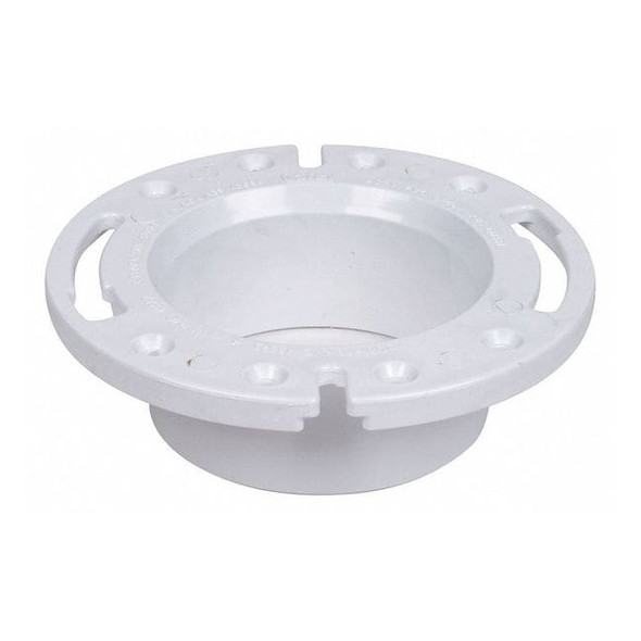 Oatey Toilet Flange, Floor, 4" Spigot Fit 43587