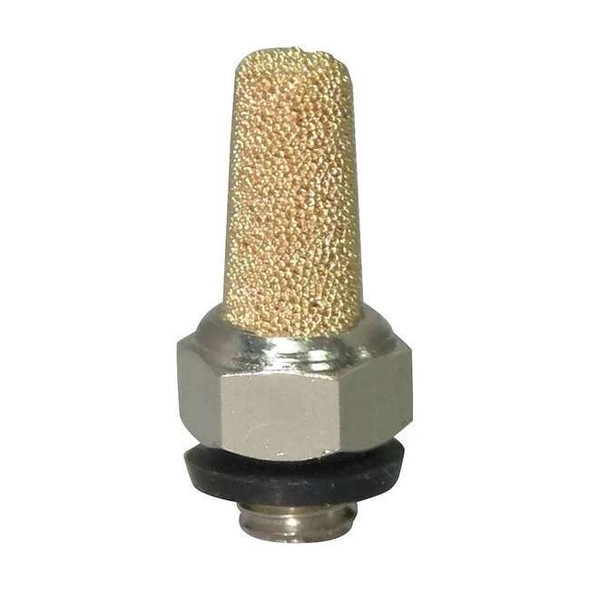 Speedaire Exhaust Muffler,10/32 NPT,5/16 In Hex 1EJX3 Pack of 2