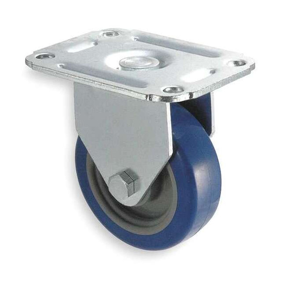 Manufacturer Varies Rigid Plate Caster,Poly,3 in.,125 lb. 1UHP3
