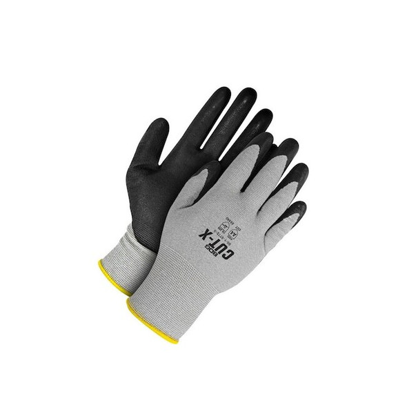 Cut Resistant Coated Gloves, Cut Level A4 ,Nitrile ,Smooth ,2XL 1 PR Pack of 12