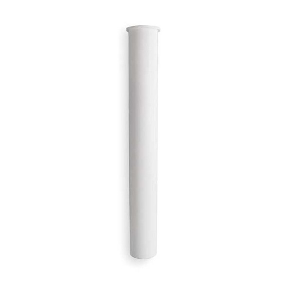 1-1/2 Dia, Polypropylene, White/Plastic, Kitchen, Tailpiece