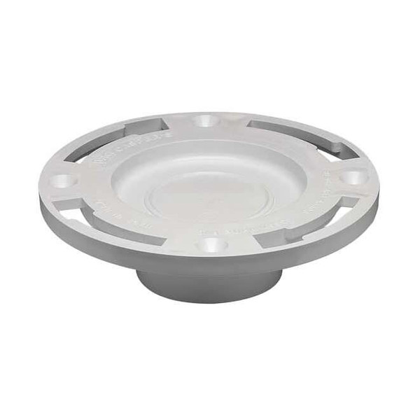 Oatey Toilet Flange, Floor, With Test Cap 43507