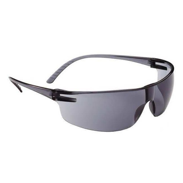 SVP200, Safety Glasses, Anti-Fog, Gray Lens, Gray Frame, Frameless Pack of 10
