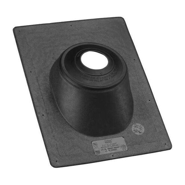 Oatey Roof Vent Flashing,1-1/2in. to 3in. 11919