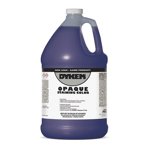 Dykem Opaque Staining Color,Gallon,Dark Blue 81778 Pack of 4