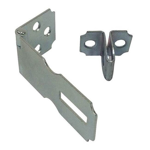 Manufacturer Varies Fixed Staple Hasp,Zinc Plated,2 1/2" L 39DZ88 Pack of 10