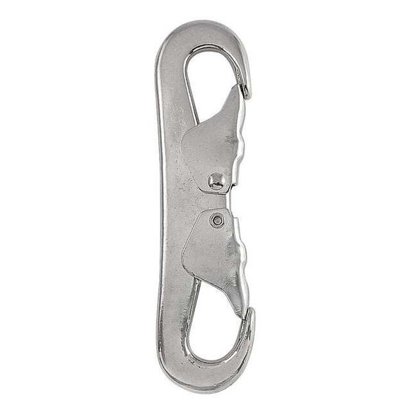 Lucky Line Double Cap Snap, Iron, 3/8 in Eye Dia 4GGU5 Pack of 5