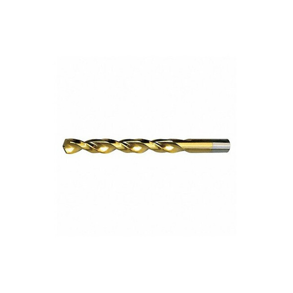 Westward 10.00mm HSS Black Oxide 118 Deg. Jobber Length Drill Bit 5PLU7