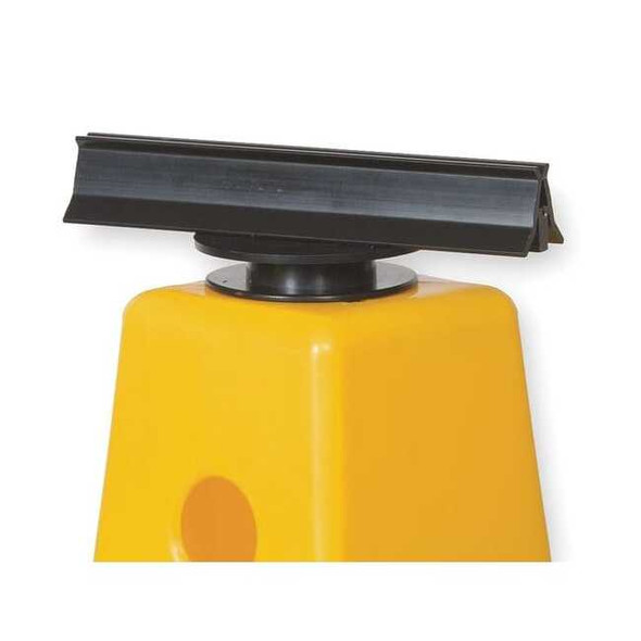 Tough Guy Sign Holder,Plastic,Black 2LED2