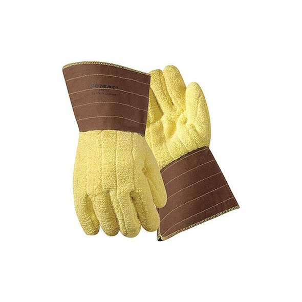 Wells Lamont Glove Flame Retardant Yel/Bro,PR 625 Pack of 6