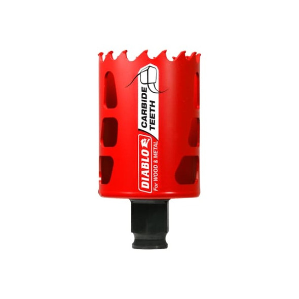 Diablo Hole Saw,Diameter:1 7/8",Carbide Tipped DHS1875CT